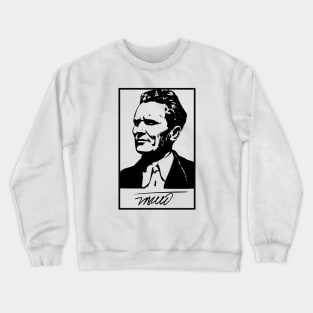 Josip Broz Tito with signature Crewneck Sweatshirt